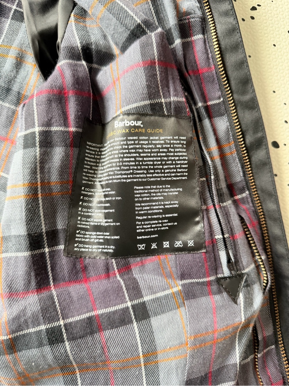 BARBOUR Beadnell corduroy-trimmed waxed-cotton jacket - Picture 7 of 9